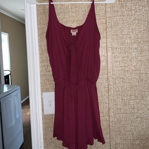 Maroon romper